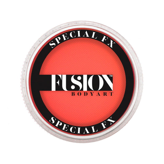 Fusion Body Art and FX Pro Special Effects Paint | Neon Orange (32gm), Professional Quality Water Activated Special FX Paint Supplies Single Color