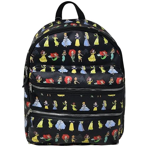 Disney Princess 16" PU Leather Deluxe Backpack- TPRM
