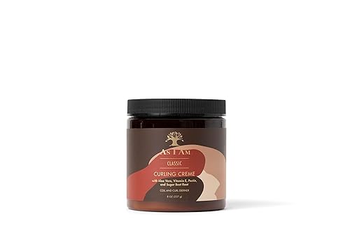 As I Am Curling Creme - 8 ounce (Classic Collection) - Lightweight Curl & Coil Definer - Hi-Definition and Shine