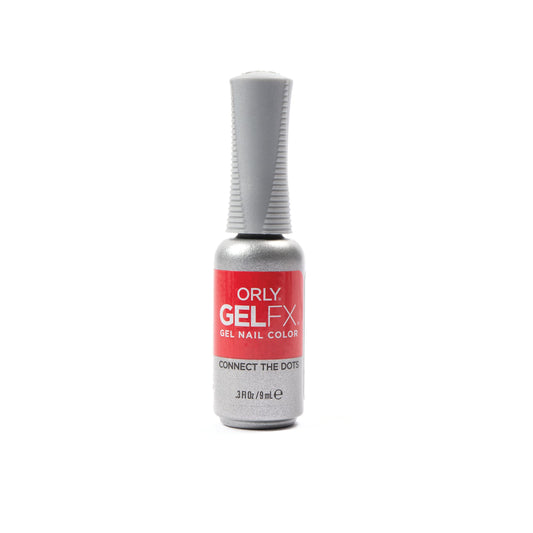ORLY Gel FX Nail Polish 'Connect the Dots' | Coral Pink Creme Gel Nail Color from POP! ORLY Lacquer Collection | 0.3fl oz Beauty & Personal Care Orly