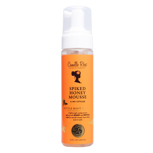 Camille Rose Spiked Honey Mousse, 4-in-1 Hair Styler with Nettle Root, to Nourish and Hydrate Strands, Define Curls, and Add shine, for All Hair Beauty & Personal Care Camille Rose