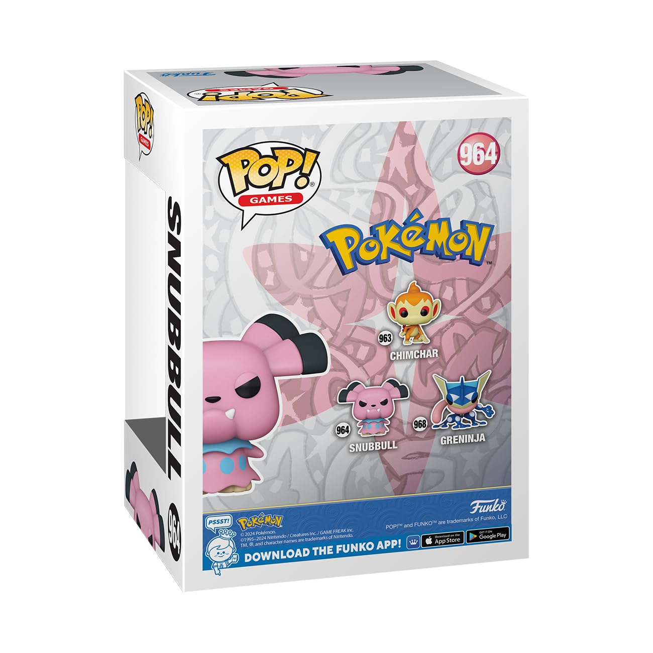 Funko Pop Games: Pokemon - Snubbull - Collectable Vinyl Figure - Gift Idea - Official Merchandise - Toys for Kids & Adults - Video Games Fans - Model…