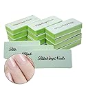 BlinkingNails Nail Buffer File with Double Sides Professional Nail Polishing Block 1000/4000 Grit Shiner Manicure Nail Art Tools for Natural Nails