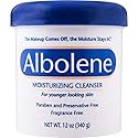 DSE Albolene Moisturizing Cleanser, Unscented, 12 Fluid Ounce