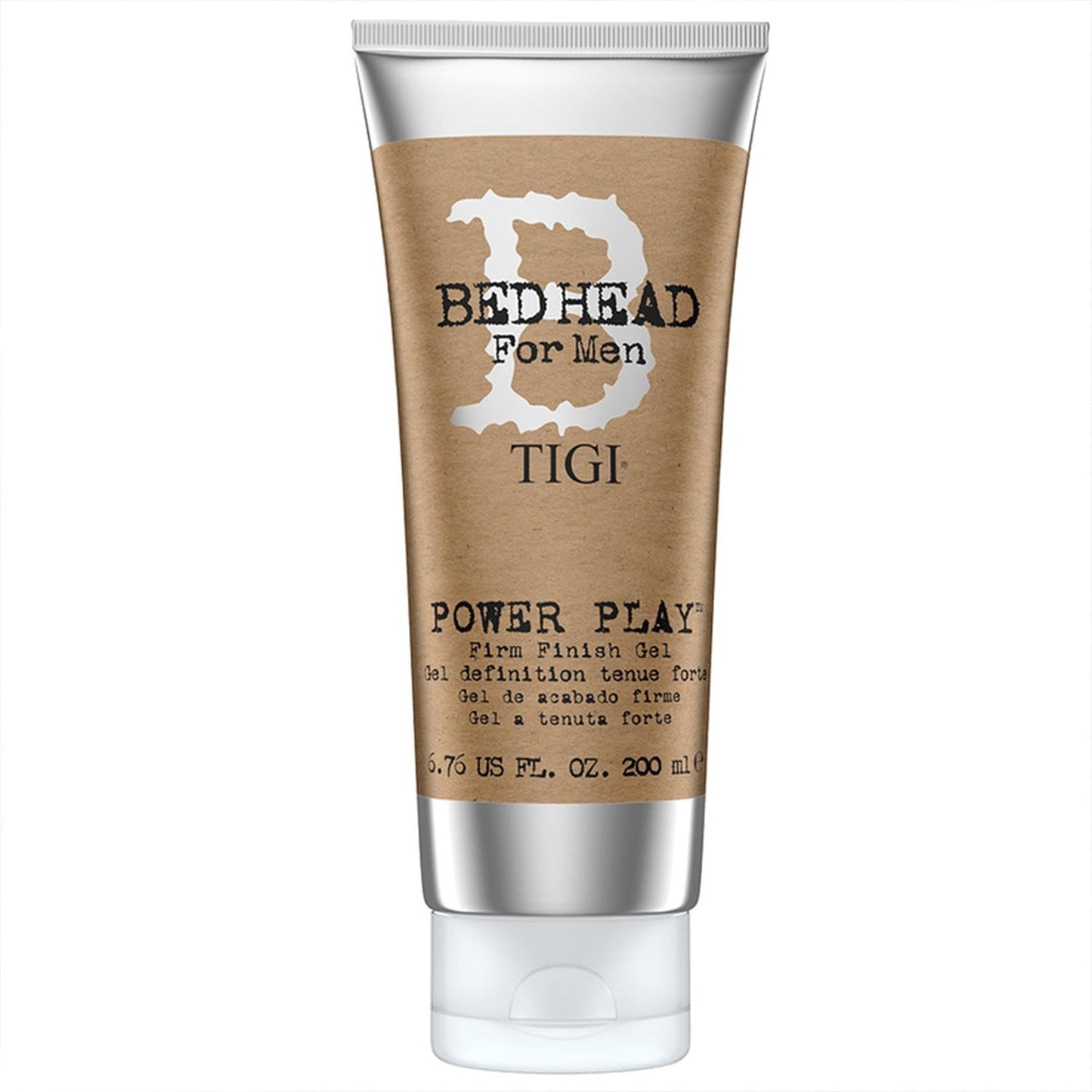 Bed Head for Men Power Play Firm Finish Gel, 6.76 Fluid Ounce