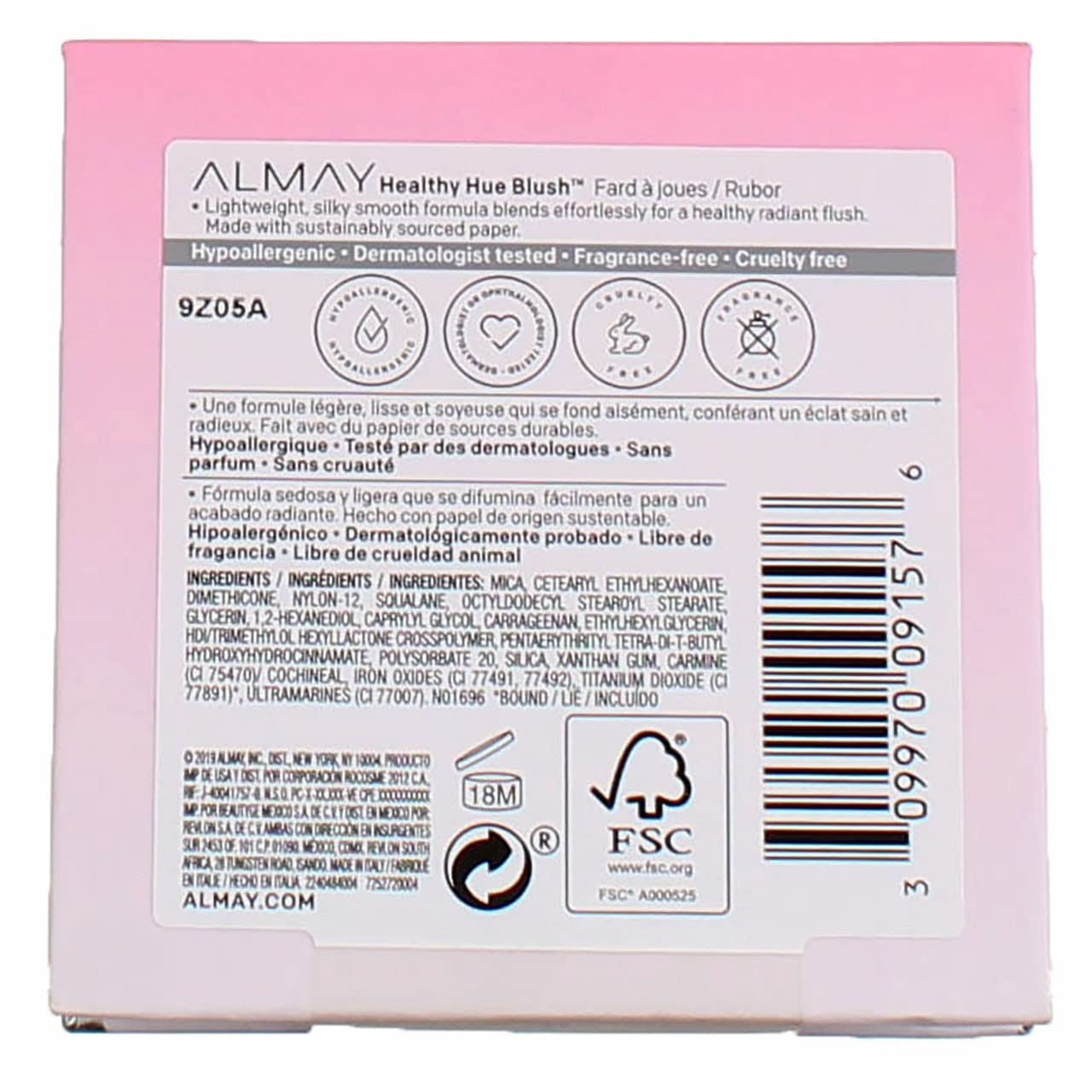 Almay A Pack of 2 Almay Healthy Hue Blush, Wild Berry 400