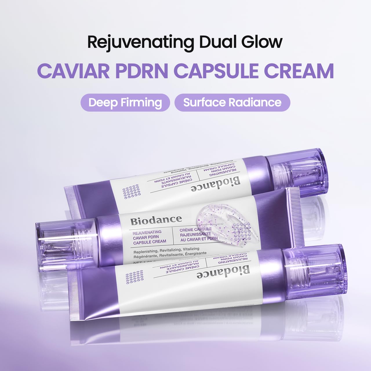 BIODANCE Rejuvenating Caviar PDRN Capsule Cream, Hydrating Face Moisturizer with Caviar Salmon DNA PDRN, Korean Skin Care, Self Care Gifts for Women | Beauty and Personal Care BIODANCE
