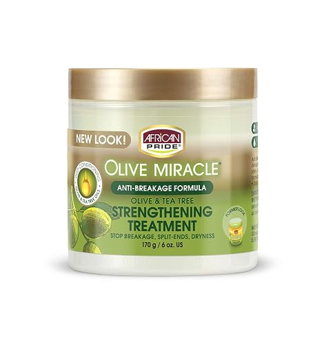 African Pride Olive Miracle Anti-Breakage Formula (3 Pack)