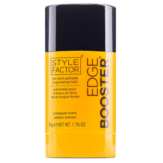 Style Factor EDGE BOOSTER Hair Wax Stick Pomade with Beeswax | Strong Hold Slick Stick for Flyaways, Edges & Baby Hair for Sleek Buns & Ponytails |