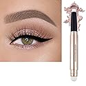 May Foltran Sand Shimmer #02 Cream Eyeshadow Pencil, Nude Pink Sparkle, Hypoallergenic Waterproof Long Lasting Eye Shadow Stick, Multi-Dimensional