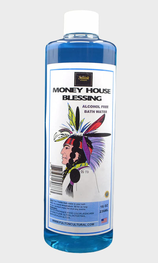 Money House Blessing Bath Water (16 oz) Beauty & Personal Care Smink