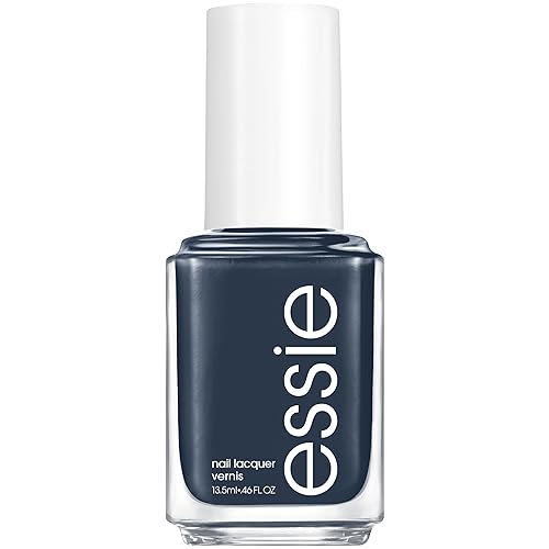 essie Salon-Quality Nail Polish, 8-Free Vegan, Winter 2022, Cool Gray, Carols and Caviar, 0.46 oz.