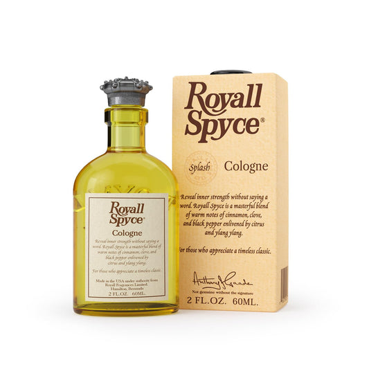 Royall Spyce Cologne, Classic Aftershave Scent for Men with Bay Rum, Royal Lyme Fine Perfume, Fragrance Gift, Masculine Grooming Spray, Timeless Men’s