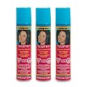 Jerome Russell Temp'Ry Spray-On Blue-Black Hair Color, 2.2Oz X 3 Pack