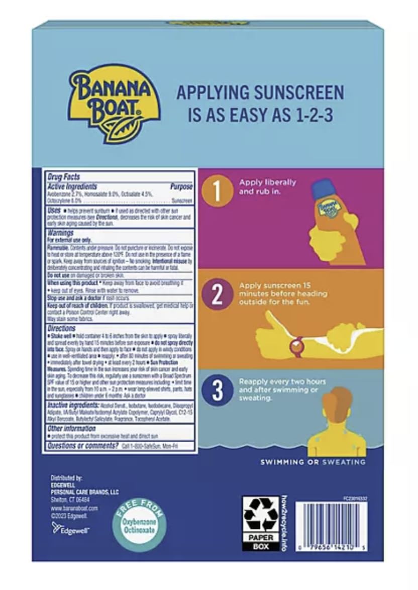 Banana Boat Sport Ultra Sunscreen 50+ SPF (3 pk.)