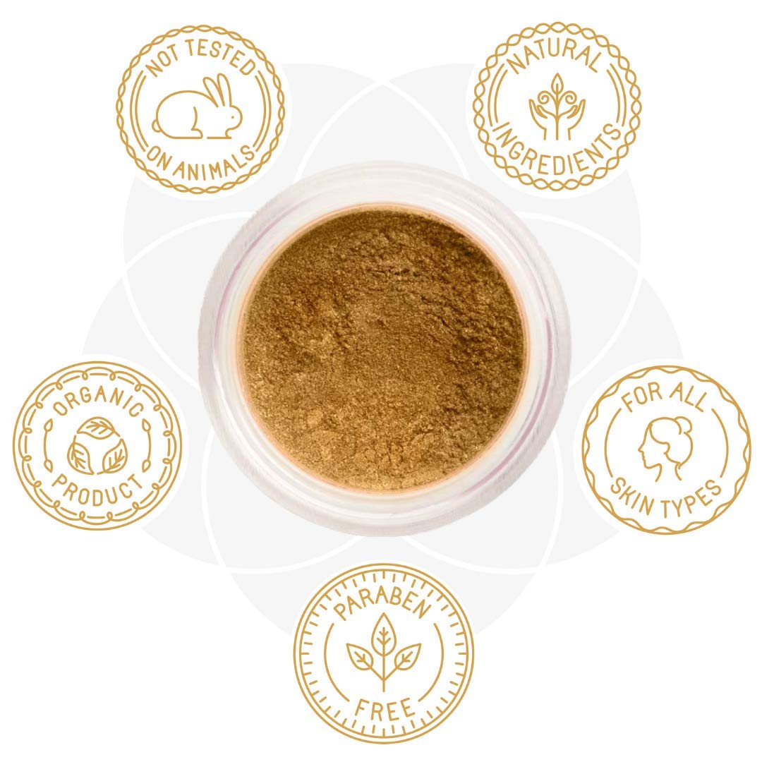 Sheer Miracle SPF 30 Premium Loose Mineral Foundation Vegan Makeup for Sensitive Skin Acne Rosacea Cruelty Free 8g {7 Shades Available} (Medium Light