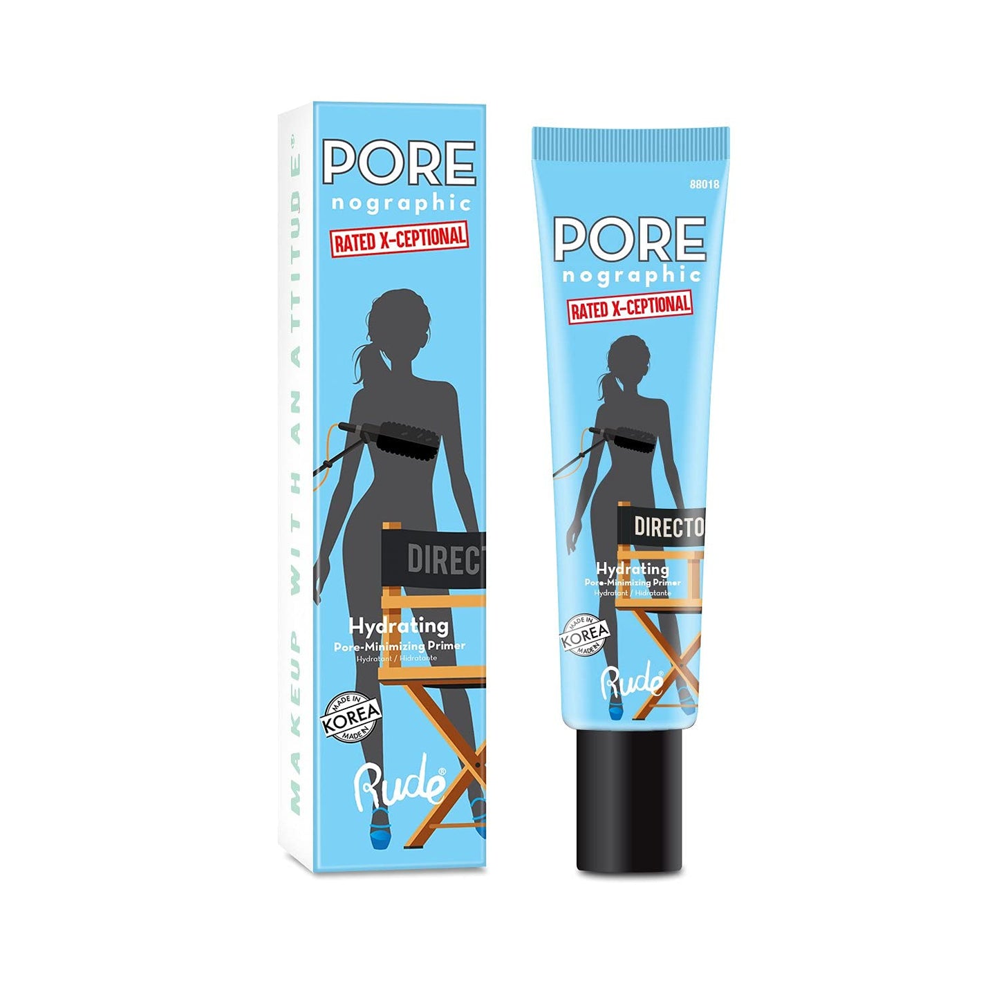 Porenographic Minimizing Primer - Hydrating by Rude Cosmetics for Women - 0.7 oz Primer