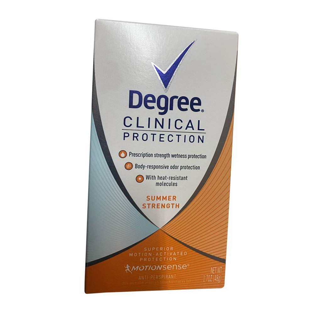 Degree Clinical Protection Anti-Perspirant & Deodorant, Summer Strength 1.7 oz (Pack of 11) Beauty and Personal Care Degree
