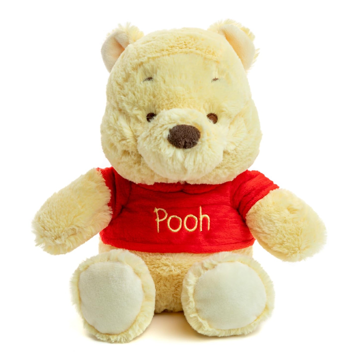 Kids Preferred Disney Baby Winnie the Pooh and Friends Stuffed Animal with Jingle and Crinkle, Pooh 12”