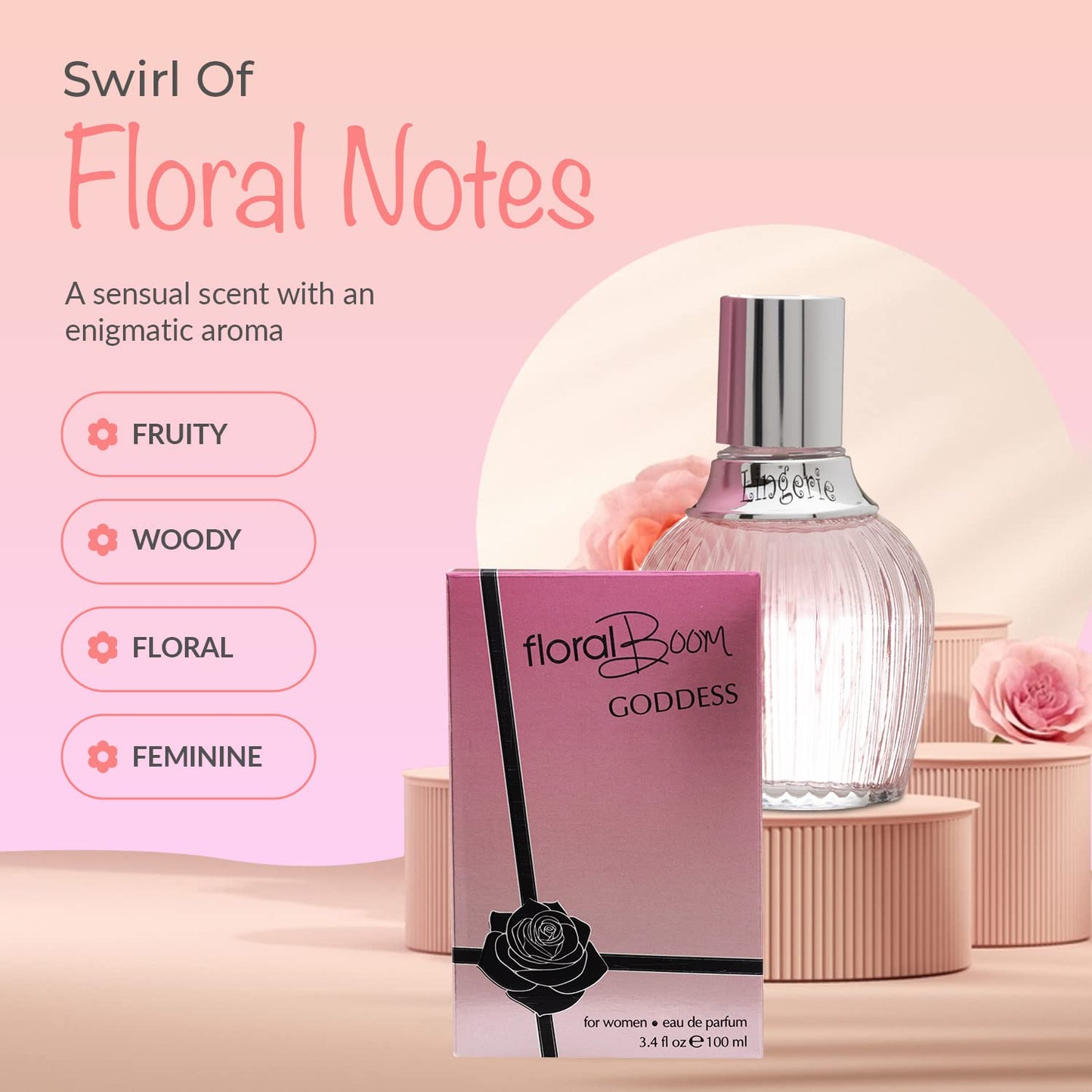 Sandora Fragrances Perfume for Women - INSPIRED by A WORLD RENOWNED WOMEN'S PERFUME - Smoky Spice, Cassis, Jasmine, Vanilla - Warm, Sweet, Floral