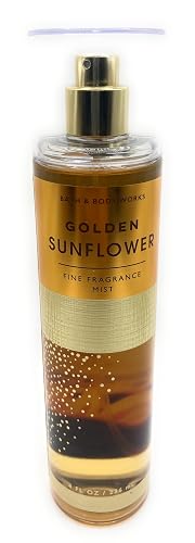 Bath and Body Works Golden Sunflower Fine Fragrance Mist 8 Fluid Ounce Spray