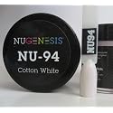 NuGenesis Nail Dipping Powder Color 1.5oz/43grams Jar - (NU94 COTTON WHITE) Beauty & Personal Care Nugenesis