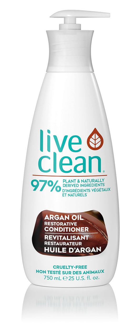 LIVE CLEAN Argan Oil Conditioner, 750 ML