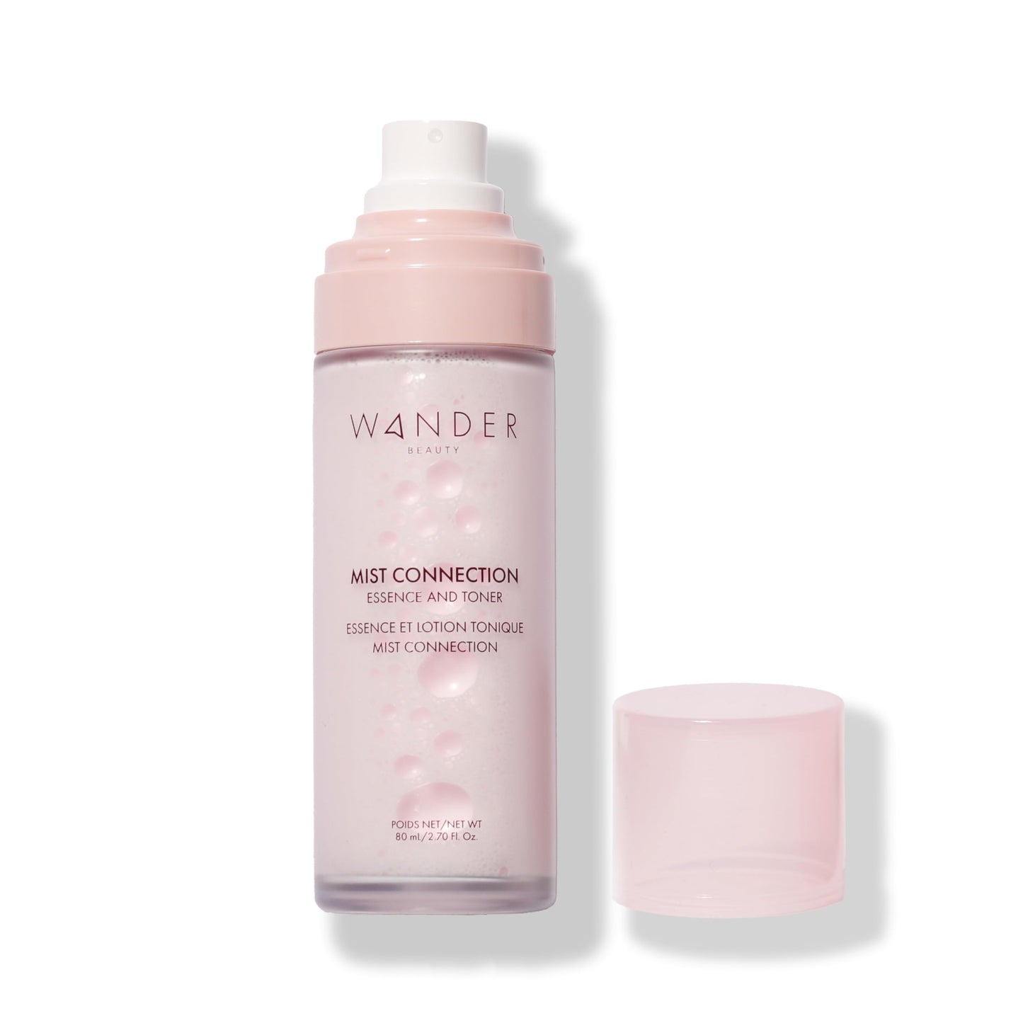 Wander Beauty Mist Connection Essence and Toner - 8-in-1 pH Balancing & Hydrating Facial Mist - Glowy Skin Care with Niacinamide, Hyaluronic Acid