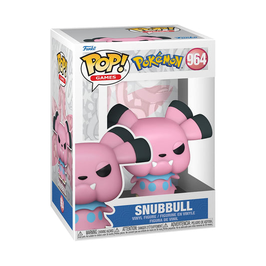 Funko Pop Games: Pokemon - Snubbull - Collectable Vinyl Figure - Gift Idea - Official Merchandise - Toys for Kids & Adults - Video Games Fans - Model…