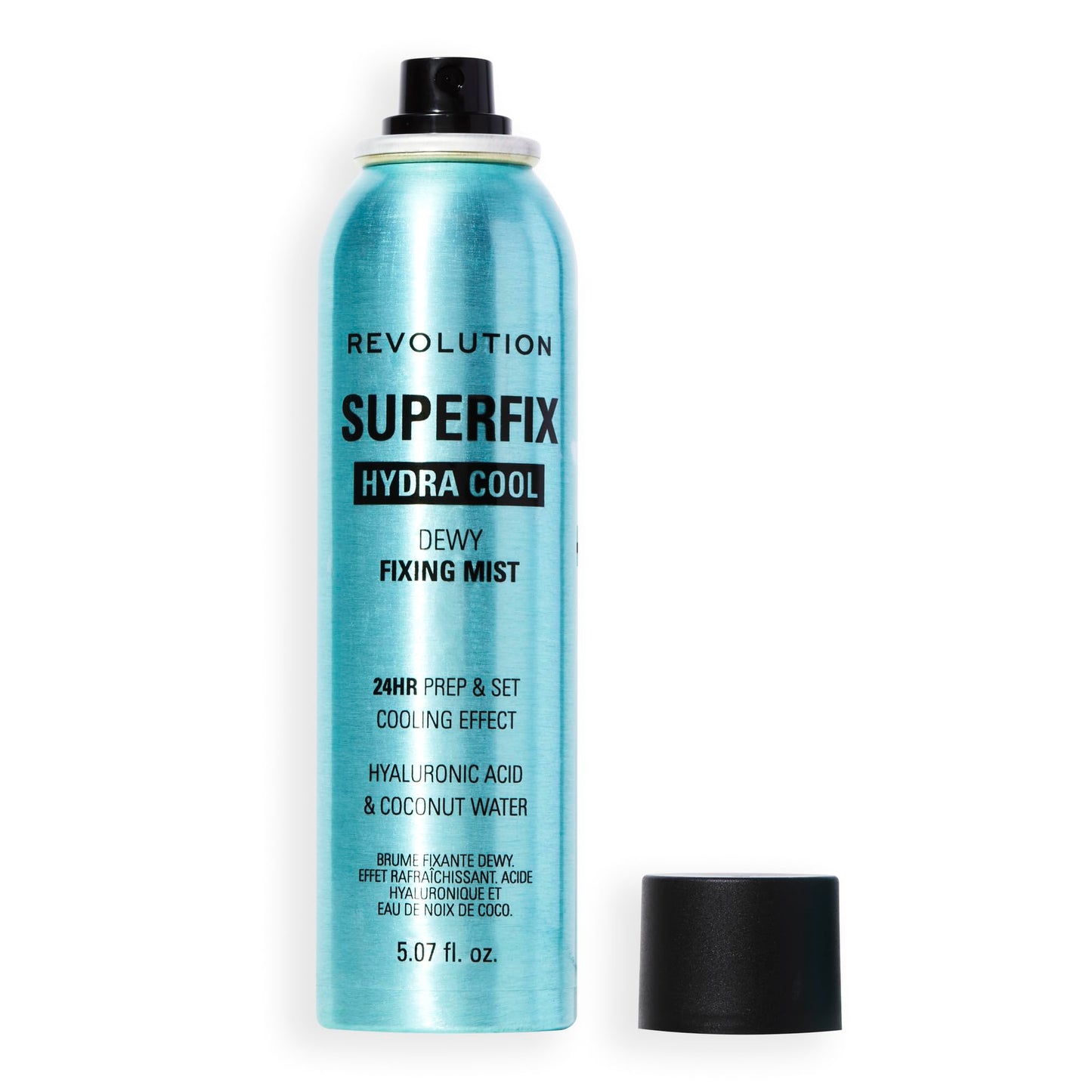 Revolution, Superfix Hydra Cool Prep + Fix Continuous Fixing Mist, Hydrating Face Spray for Makeup, Infused with Aloe Vera, Vegan & Cruelty Free, 5.7 Beauty and Personal Care Revolution Beauty London Default Title