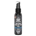 Uncle Jimmy Beard Growth Oil with Biotin | Natural Beard Care for Thicker, Fuller Healthier Beard | Men's Facial Hair Treatment for Grooming |