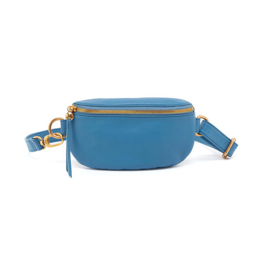 HOBO Womens Fern Belt Bag Dusty Blue One Size