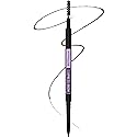 Maybelline Express Brow Ultra Slim Eyebrow Makeup, Brow Pencil with Precision Tip and Spoolie for Defined Eyebrows, Deep Brown, 1 Count