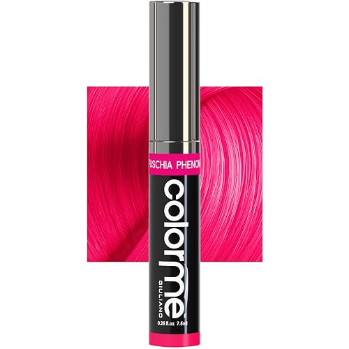 Colorme Root Touch Up Temporary Hair Mascara to color and Blend Semi Permanent Dye regrowth. Washes Out (FUCHSIA)
