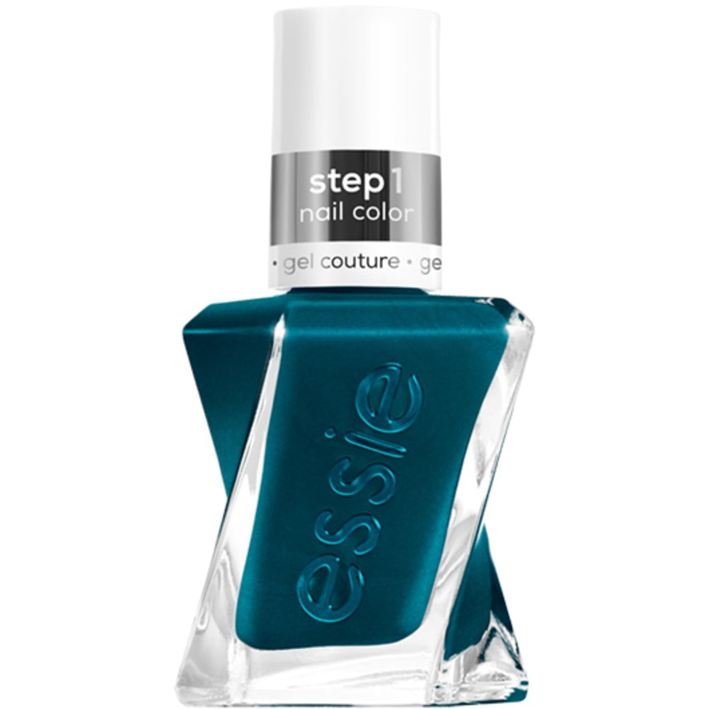 essie gel couture long-lasting nail polish, vegan, teal, Jewels And Jacquard Onl Beauty & Personal Care essie