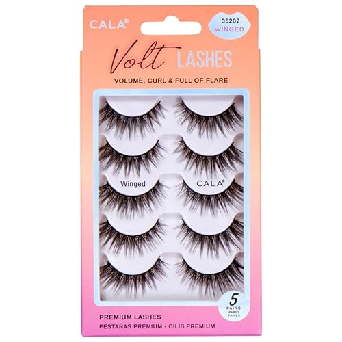 Cala Volt Lashes volume, curl & full of flare 5 pairs (winged)