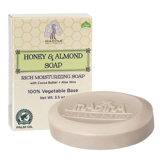 Madina Bar Soaps (Honey & Almond) Beauty & Personal Care Madina