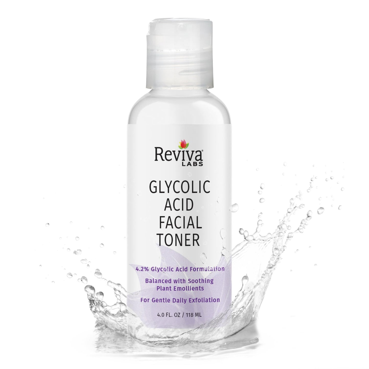 REVIVA Toner Glycolic Acid, 0.85 Pounds