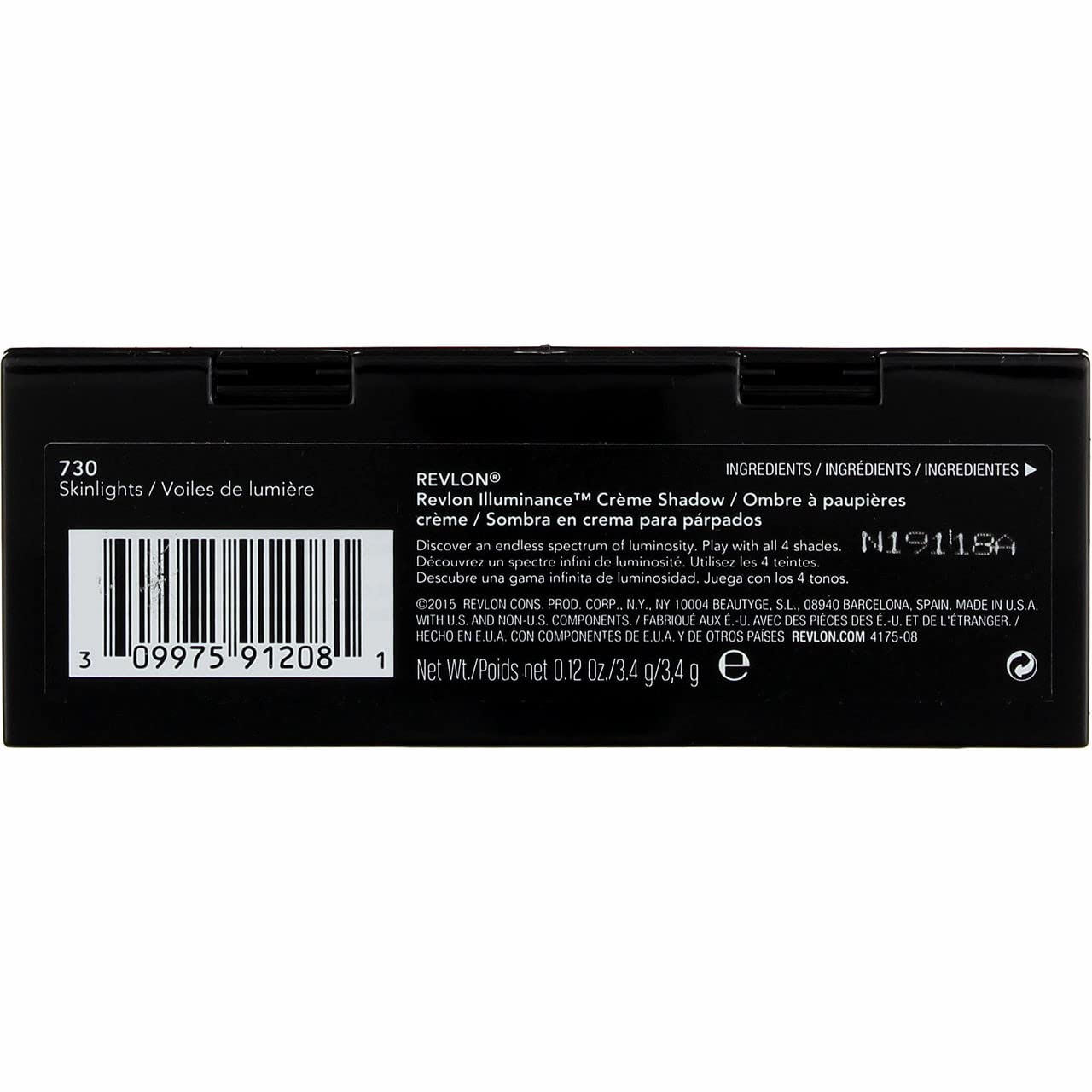 Revlon Illuminance Creme Shadow, 4 Shades, Skinlights - 1 set