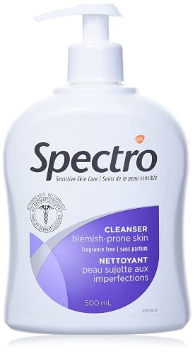 Spectro Jel Cleanser 500ml (17 Fl.oz.) Pump (For Blemish Prone Skin (Fragrance Free)) by Spectro