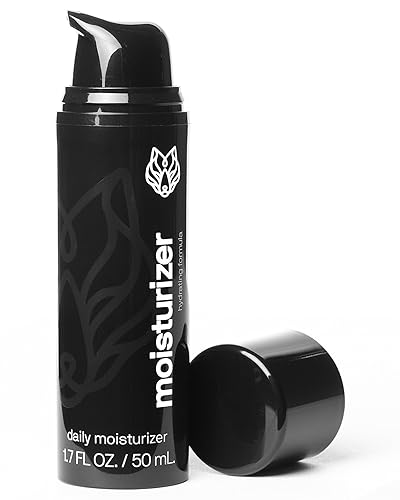 Black Wolf - Men’s Face Moisturizing Gel- 1.7 Fl Oz- Hyaluronic Acid and Aloe Vera Hydrate Your Skin and Leave It Feeling Smoother- Great for Oily