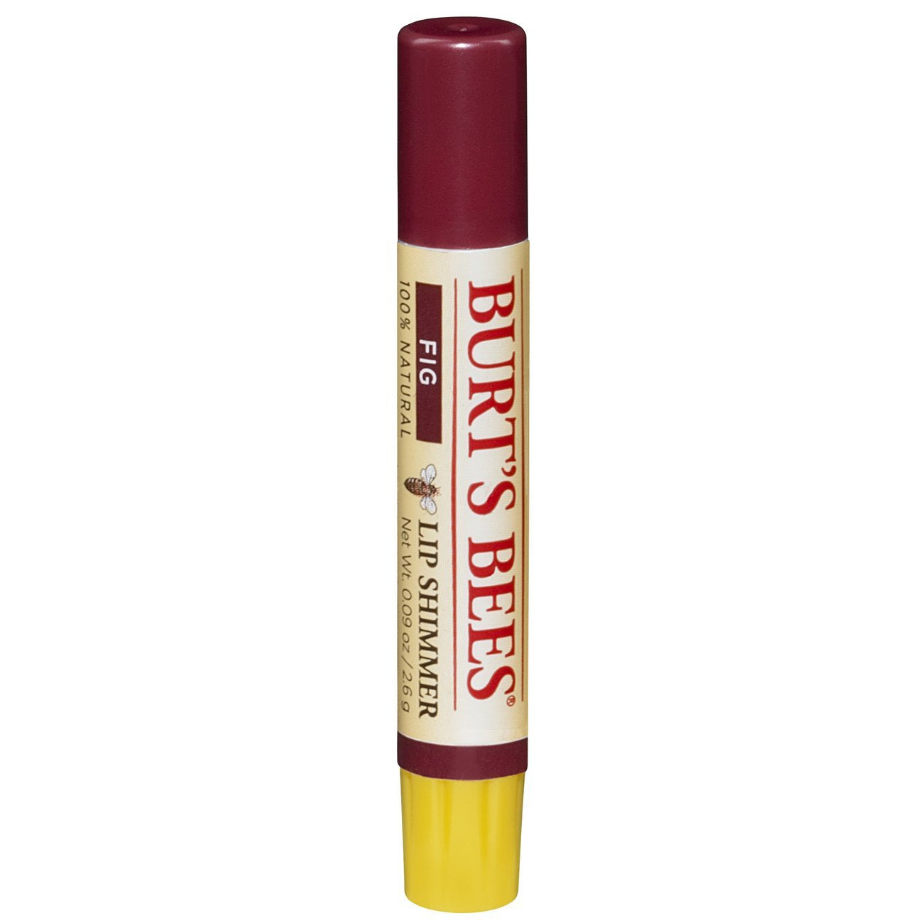 Burt's Bees 100% Natural Moisturizing Lip Shimmer, Fig - 1 ct