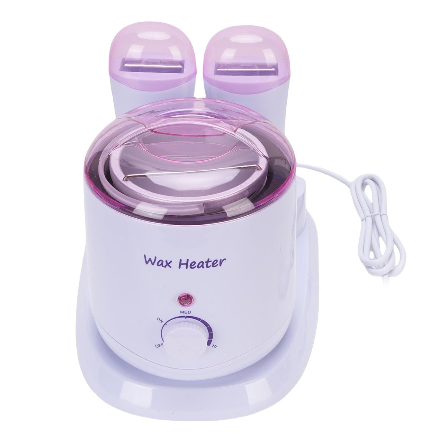3 in 1 Wax Heater Anti-Scald Roll On Wax Warmer with Dual Cartridges 180W for Home Use - Efficient Hair Removal Solution Beauty and Personal Care Dioche