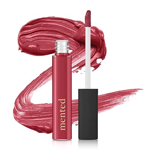 Mented Cosmetics Lip Gloss for Women Tinted Lip Balm Stain, Long Lasting Buildable Moisturizing Lipgloss Lipstick Topper, Made in USA, Cruelty Free
