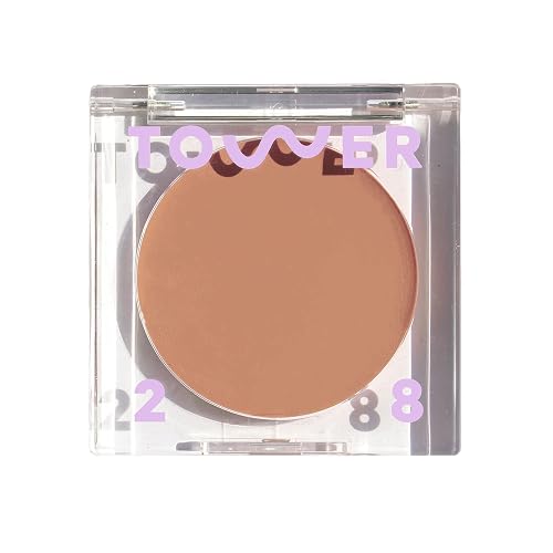 Tower 28 Sculptino Cream Contour - Foolproof Cream Bronzer Contour - Natural Face Sculpting Matte Bronzer Balm - Vegan, Everyday Face Makeup