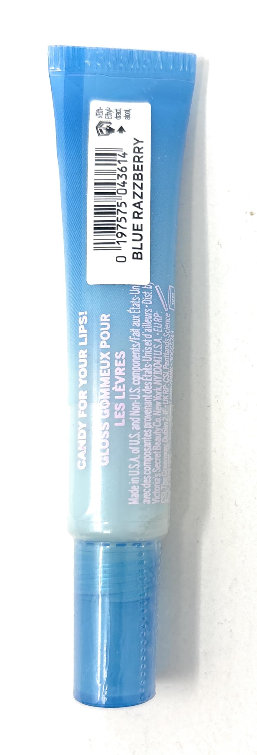 Victoria's Secret PINK Blue Razzberry Gummy Lip Gloss .34 oz