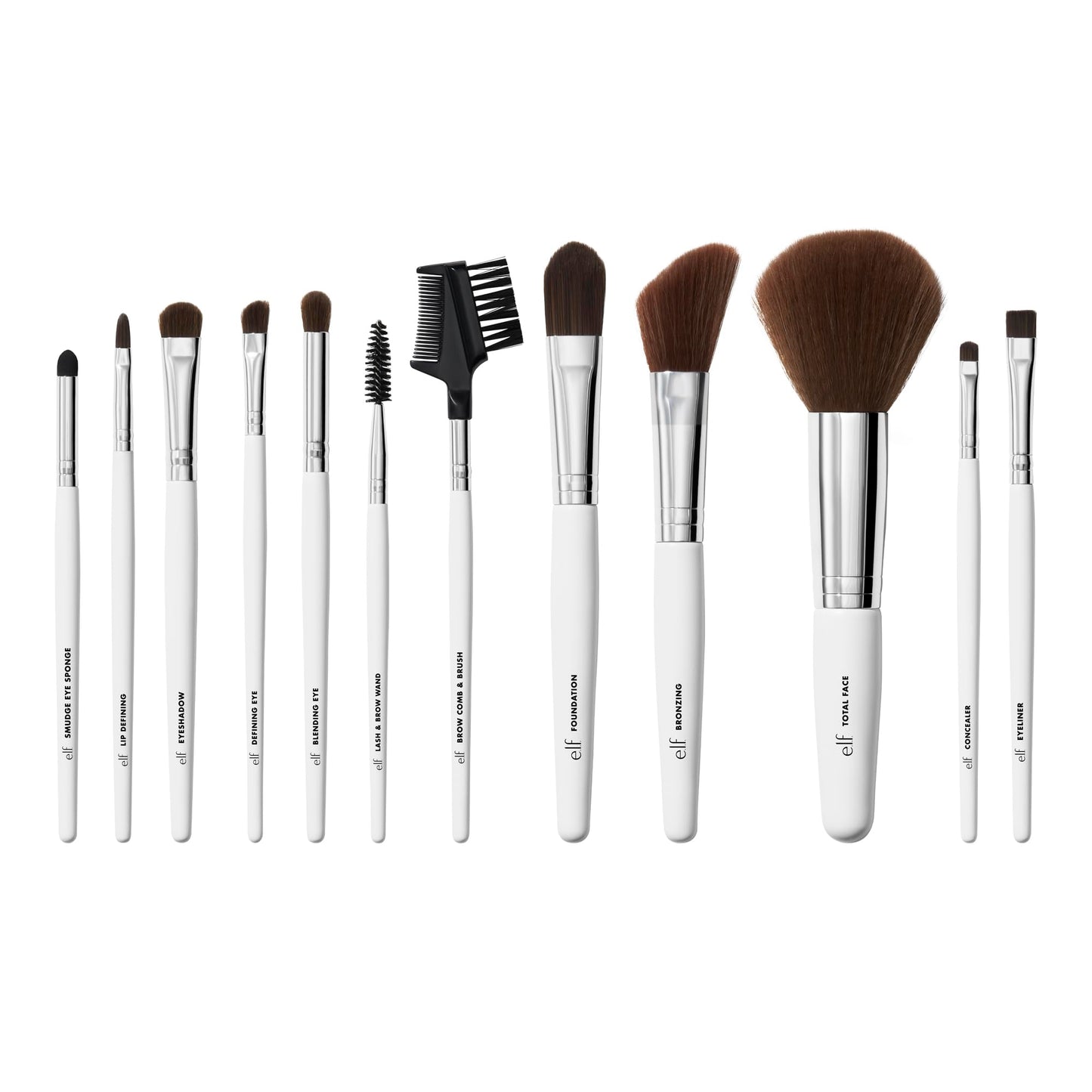 e.l.f. Cosmetics Brush Set, 12 Count