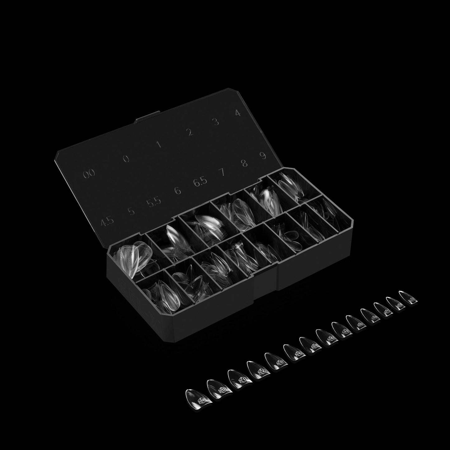 Apres Gel-X® Stiletto Box of Nail Tips | 280 Gel-X Tips, Soft Gel Tips, 14 Sizes 00-9 | Half-sizes Included (Sculpted Stiletto Short, 280 Count) Beauty & Personal Care APRÉS