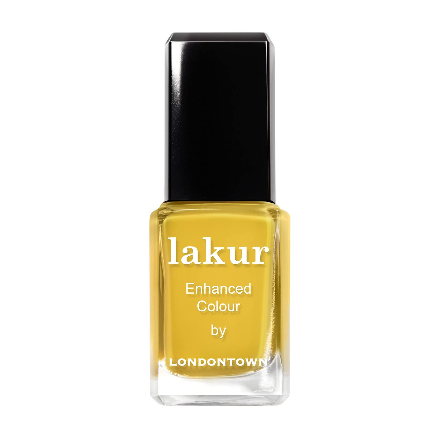 LONDONTOWN Lakur Nail Polish - Orange & Yellow, Daisy Chain, 0.4 Fl Oz, Long-Lasting, Streak-Free, Chip-Resistant | 21+ Free Non-Toxic Vegan Nail Beauty & Personal Care LONDONTOWN