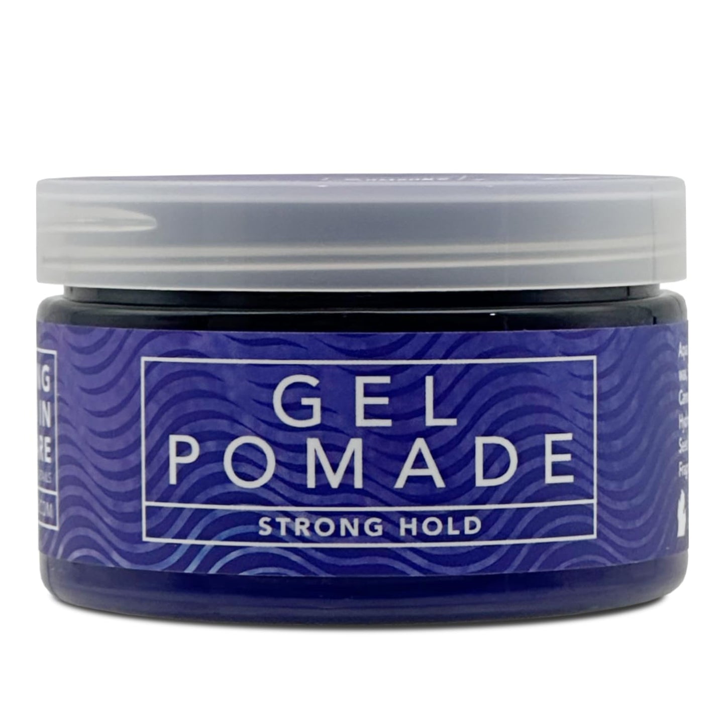 SAMSON'S HAIRCARE Foster the Hair Gel Pomade - High Hold, Water-Based for Braiding, Waves & Edge Control - Easy Rinse, Nourishing Formula 4 oz.